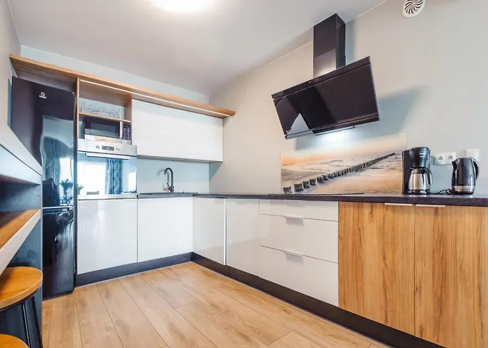 Apartament Złota Perła z parkingiem 16 E Perłowa Przystań - Holiday City